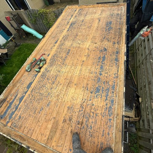 Project in Ammerzoden: Platdak renovatie