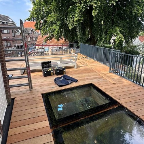 Vlonder en hekwerk in Gouda door Dama Bouw & Onderhoud