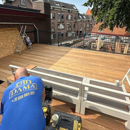 Vlonder en hekwerk in Gouda door Dama Bouw & Onderhoud